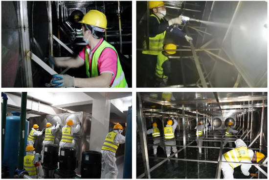 武漢三鎮(zhèn)，夏季水箱清洗